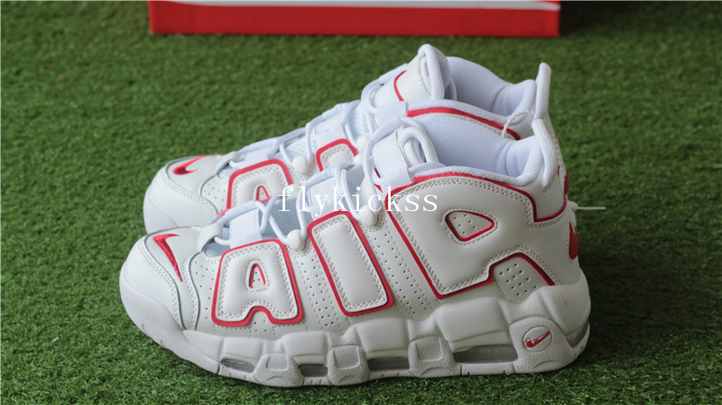 Nike Air More Uptempo 96 White Red